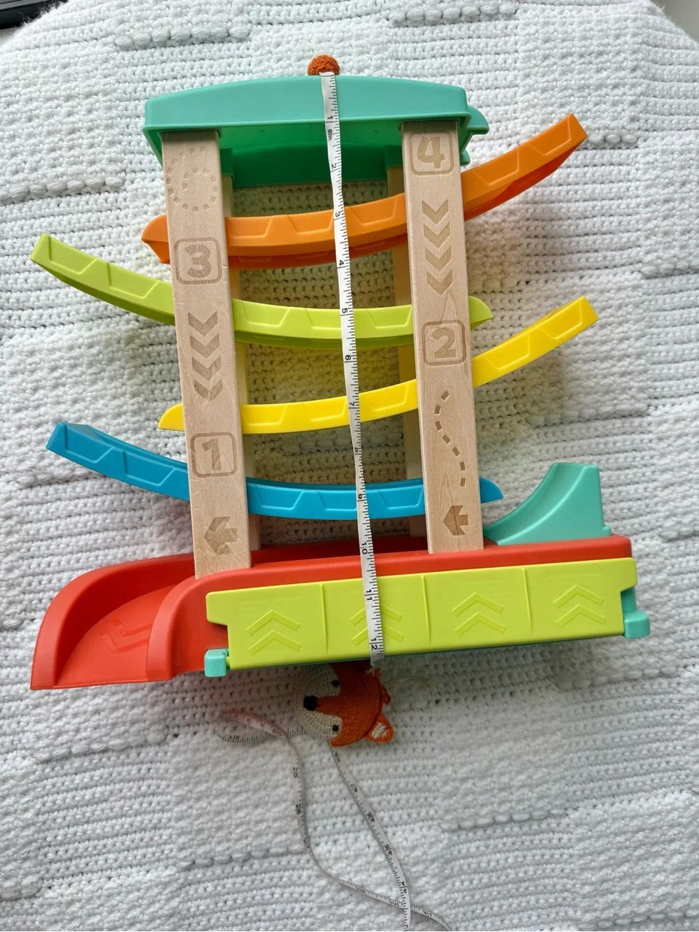 Gigglescape Wooden Race Car Ramp
